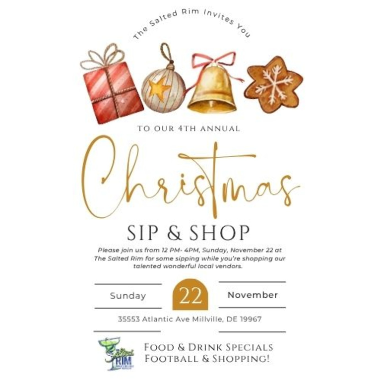 4th Annual Sip & Shop Event