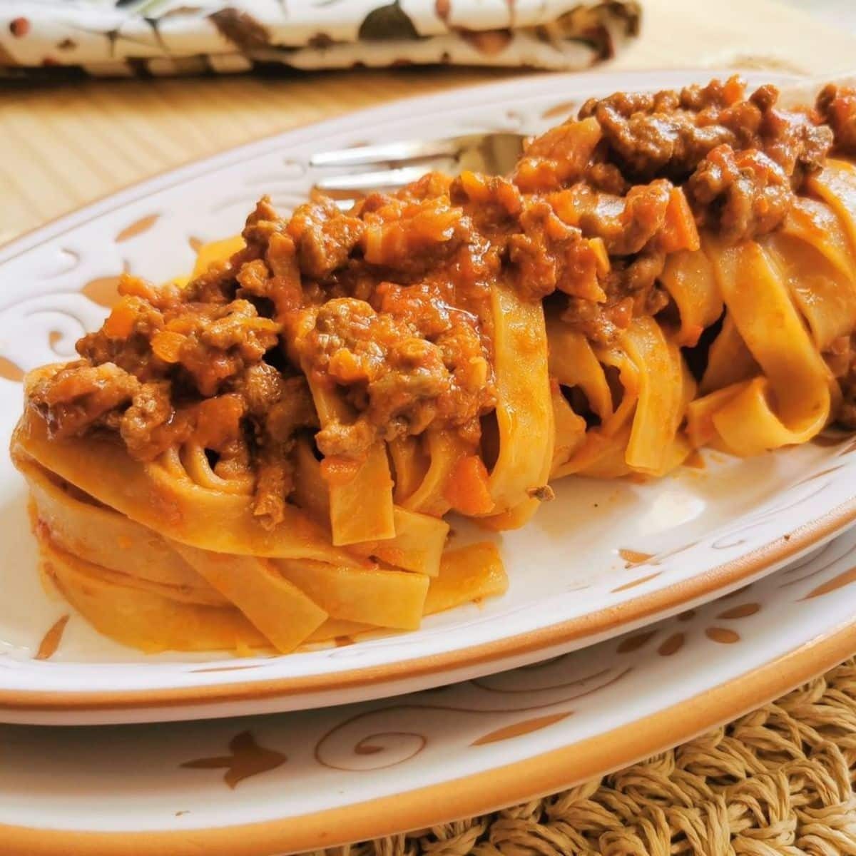 Thursday Dinner Special - Sausage Bolognese.