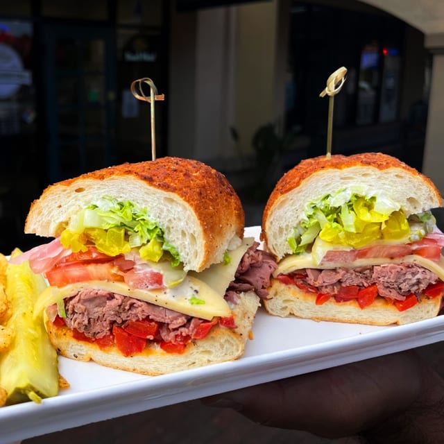 $12 Lunch Special - Roast Beef Grinder.