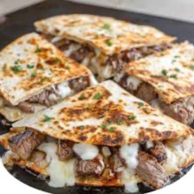 Cheesesteak Quesadilla.