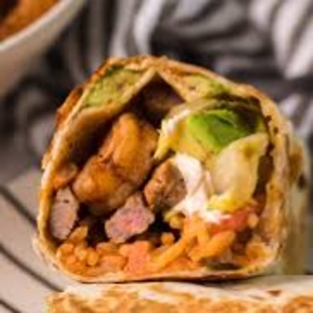 Surf & Turf Burrito.