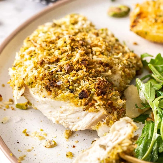 Tuesday Dinner Special - Pistachio Chicken.