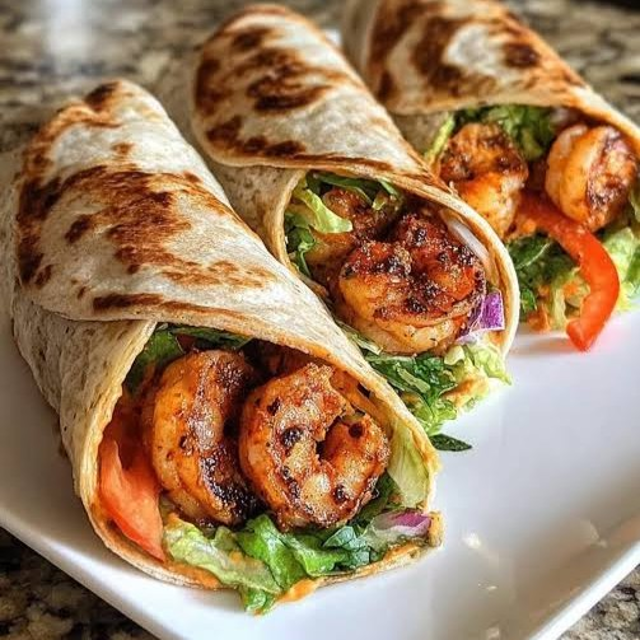 Thursday Dinner Special - Southwest Shrimp Burrito.