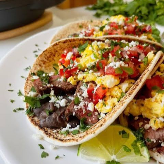 $12 Lunch Special - Brunch Tacos.