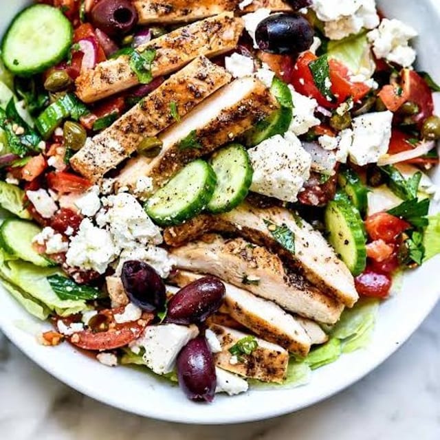$12 Lunch Special - Mediterranean Salad.