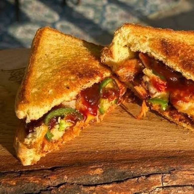 Thursday Dinner Special - Surf & Turf Grilled Cheese.