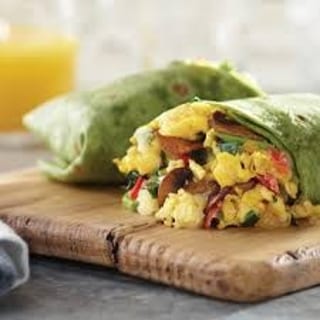Wrap-Spinach & Mushroom