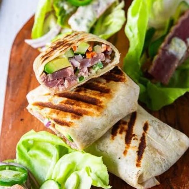 Spicy Tuna Wrap.