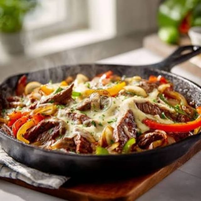 Steak & Shrimp Skillet.