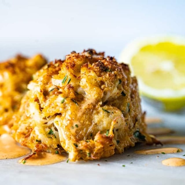 Crab Cake Sandwich.
