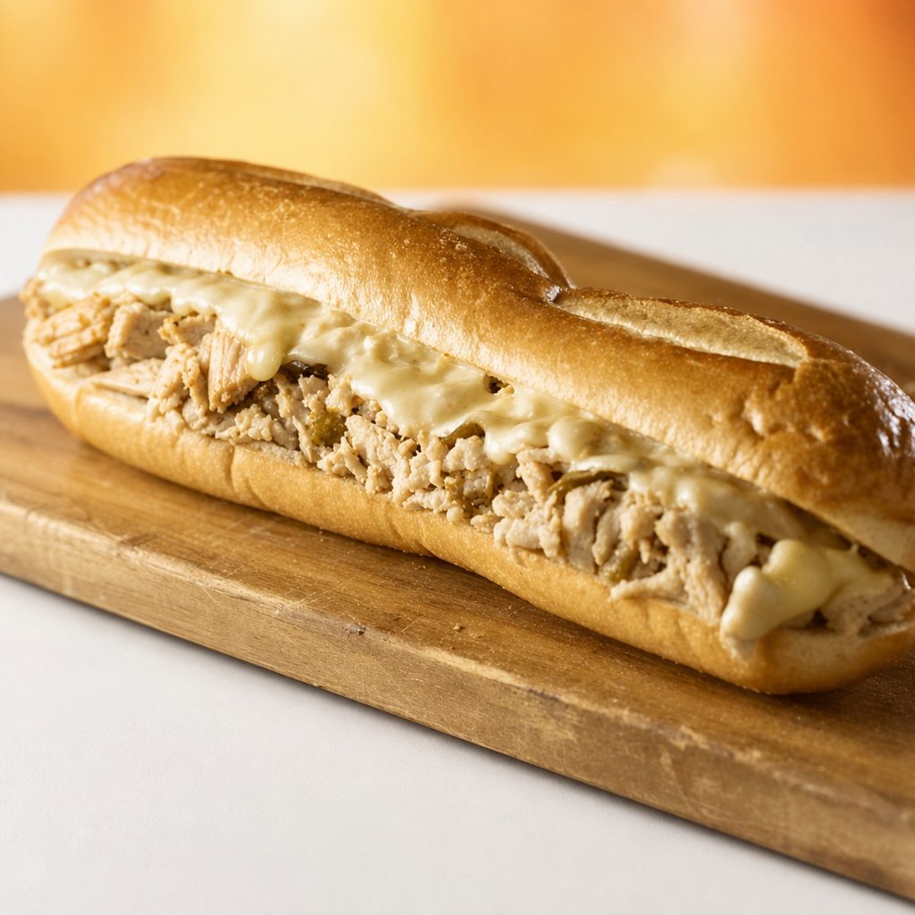 Monday Lunch Special - Chicken Cheesesteak.