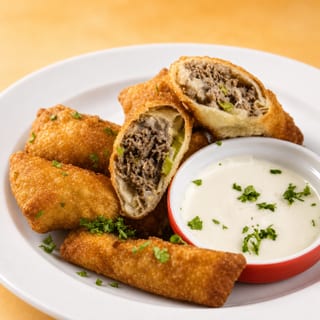 Cheesesteak Eggrolls