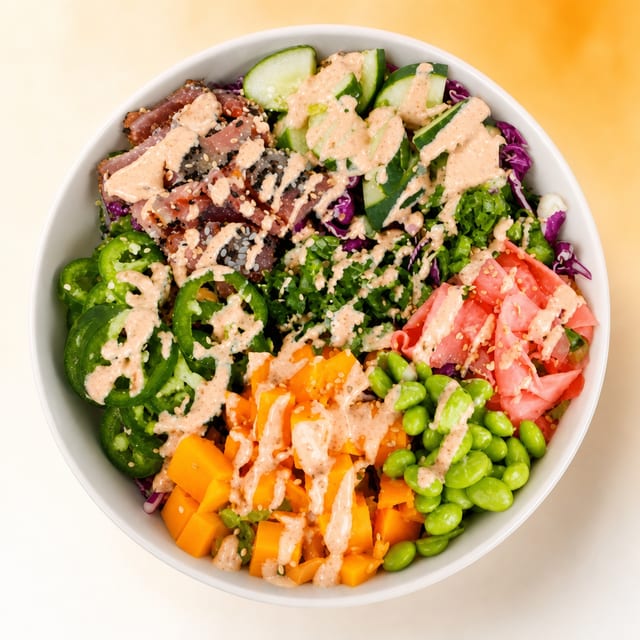 Poke Tuna Bowl.