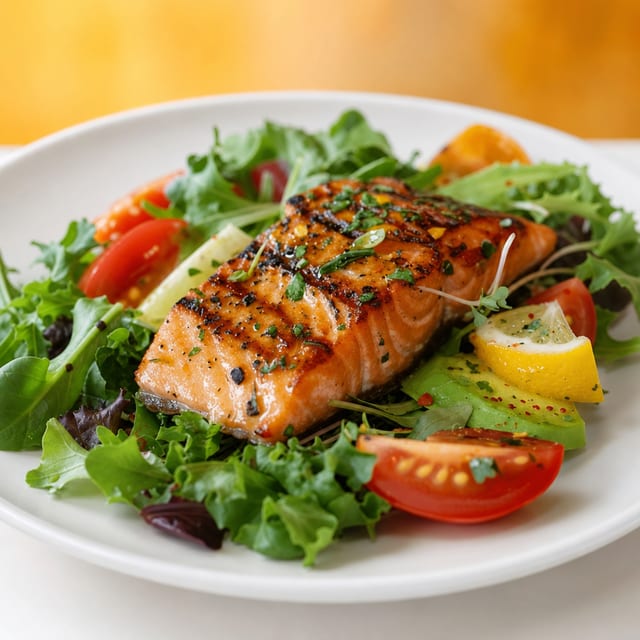 Salmon Dinner - Cajun.