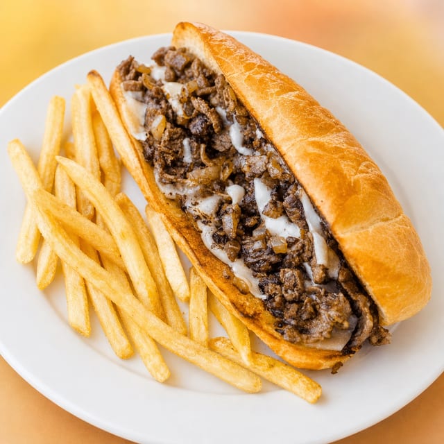 Monday Lunch Special - Cheesesteak.
