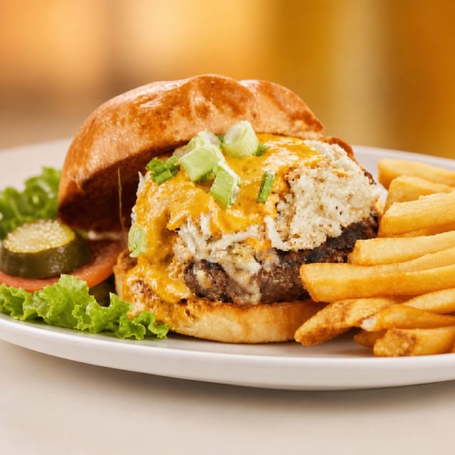 Crabby Burger.