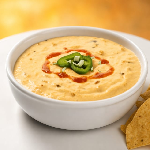 Queso Dip & Chips.