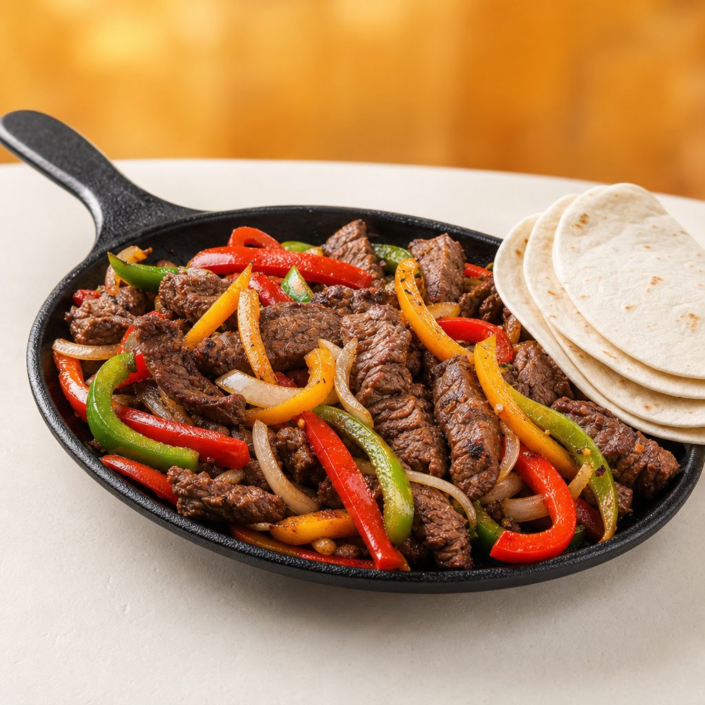 Monday Dinner Special - Steak Fajita.