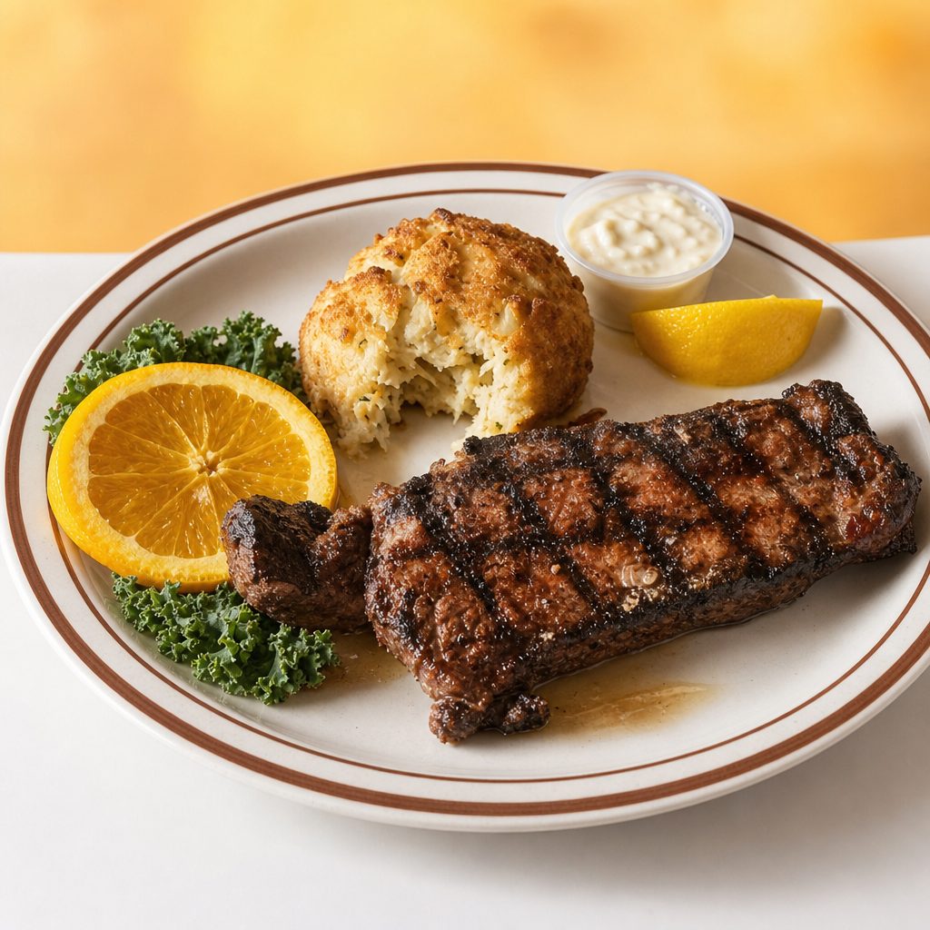 Saturday Dinner Special - Surf & Turf Combo.