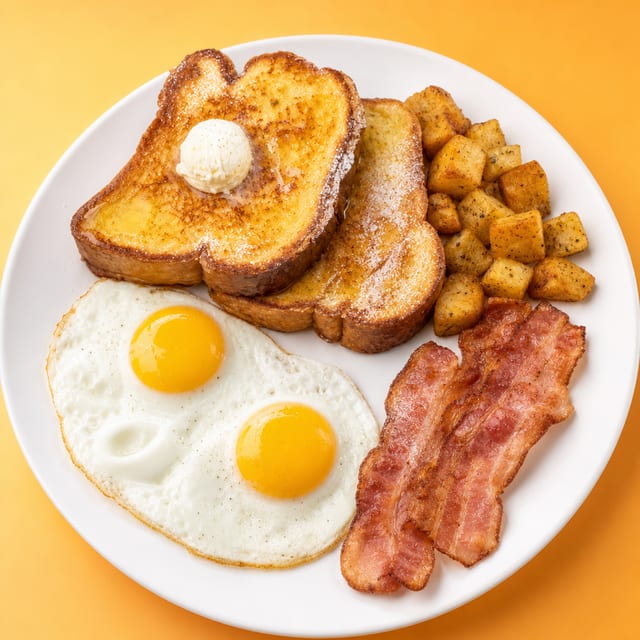 Brioche French Toast Platter.