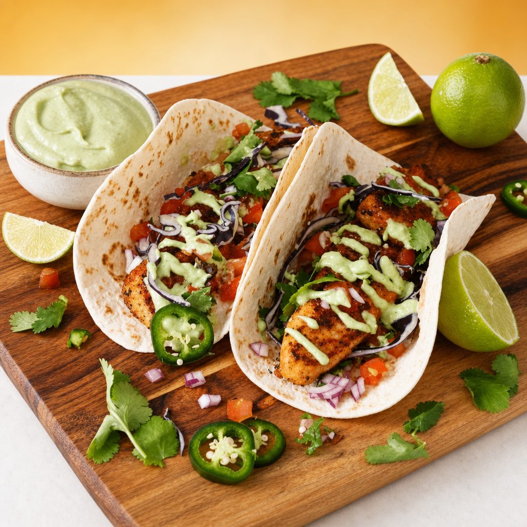 Taco Tuesday Lunch Special - Fish Cajun Tacos (1).