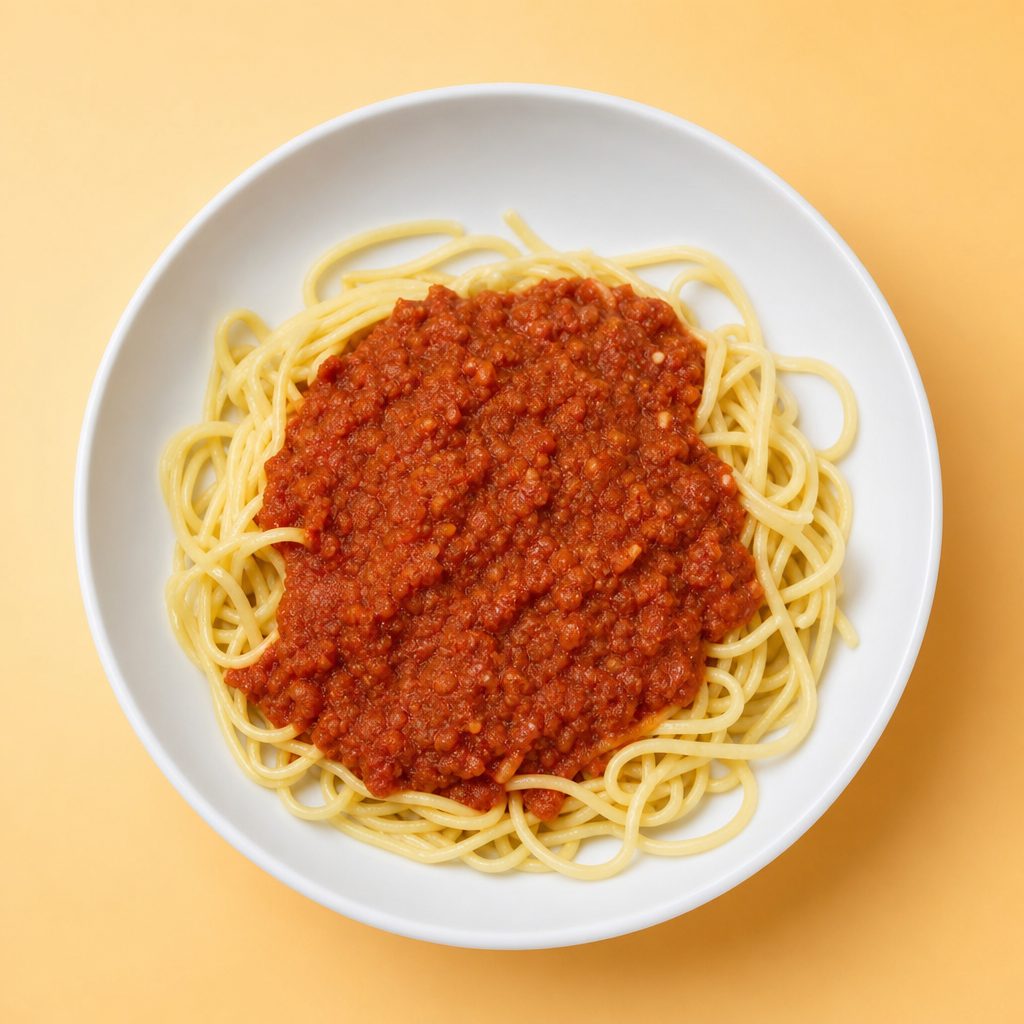 Kid's Noodles - Marinara Sauce.