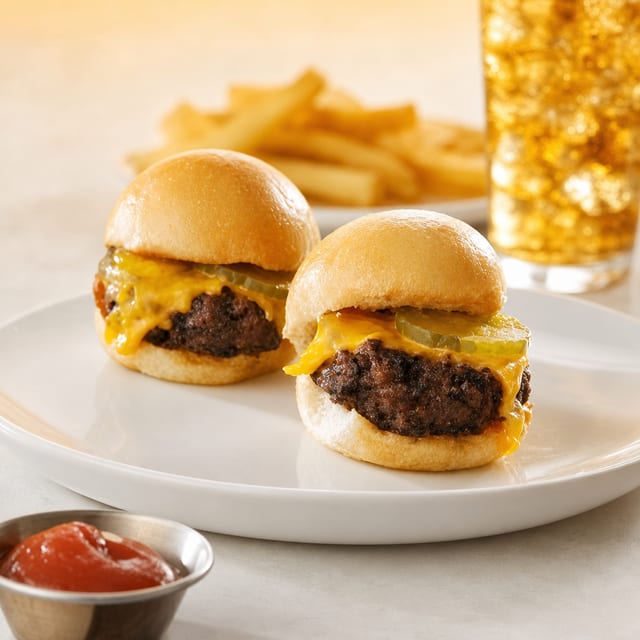 Kids Cheeseburger Sliders (2).