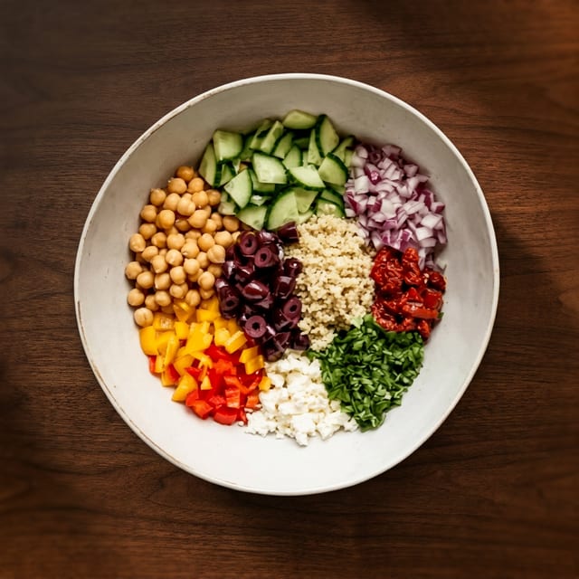 Quinoa Bowls - Mediterranean.