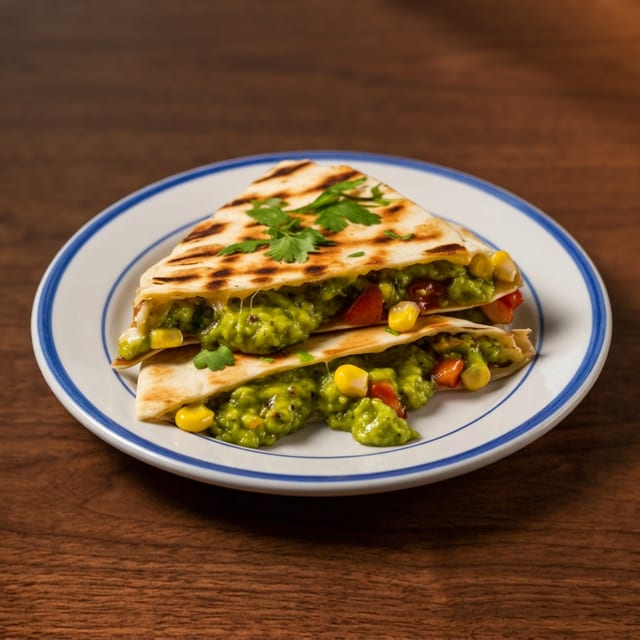 Veggie Quesadilla.