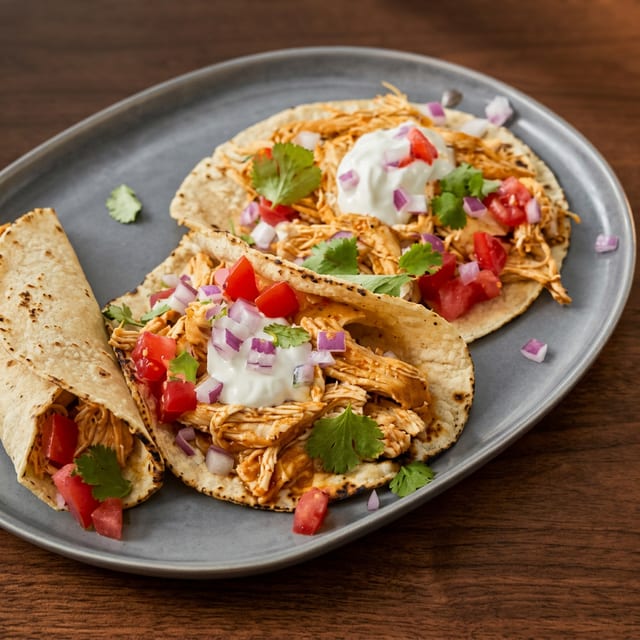 Taco Tuesday Lunch Special - Pulled Chicken Tacos (1).