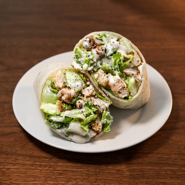 Chicken Caesar Wrap.