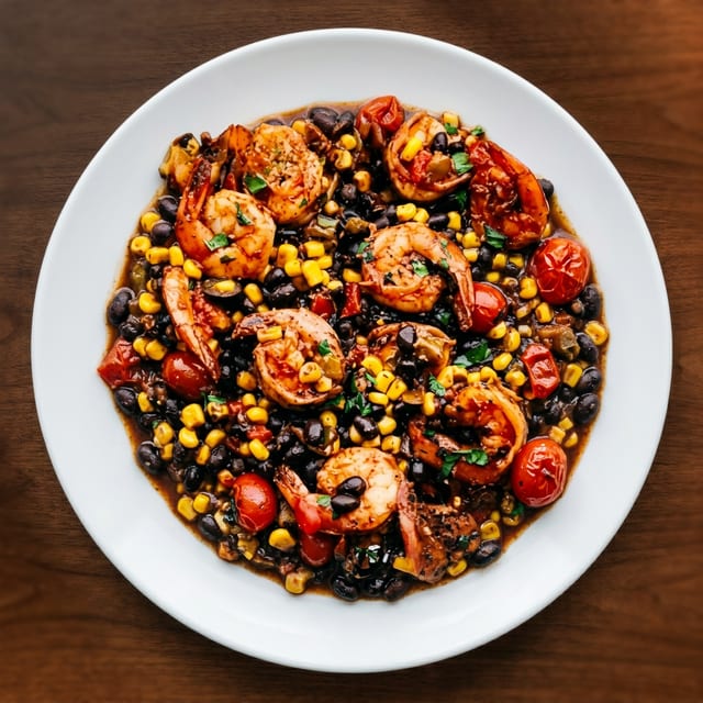 Shrimp & Andouille Skillet.