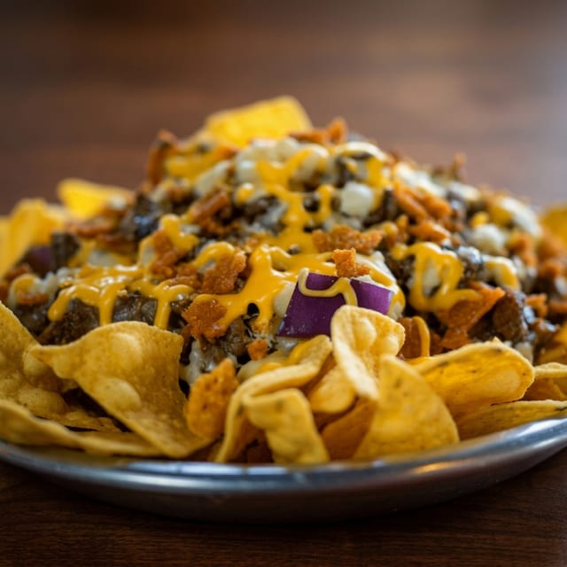 Cheesesteak Nachos.