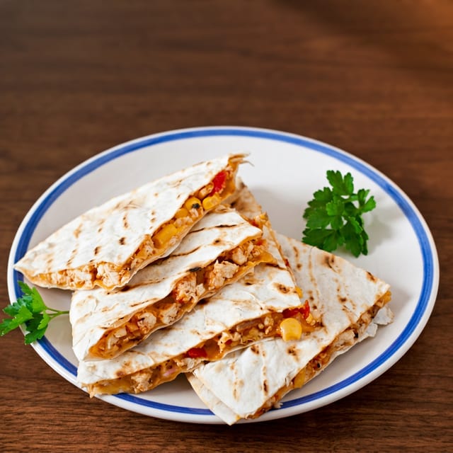 Cancun Chicken Quesadilla.