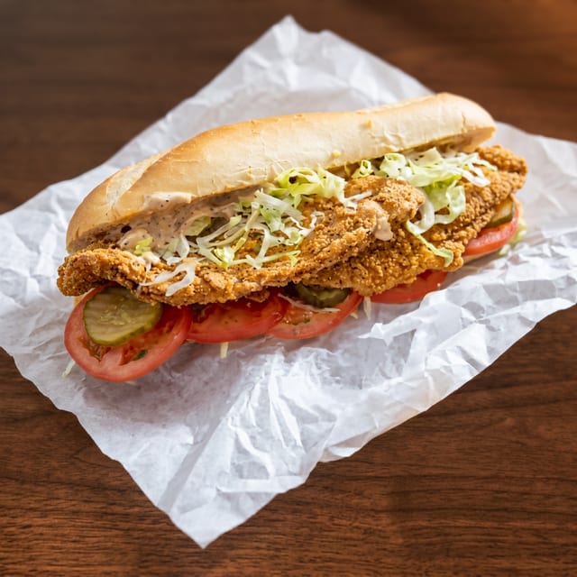Fried Fish Sandwich.