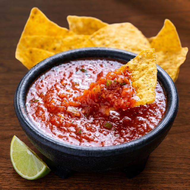 Salsa & Chips - TO GO (32oz).
