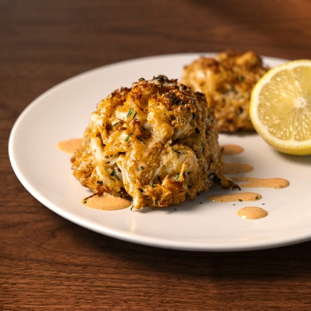 Crab Cake Sandwich.