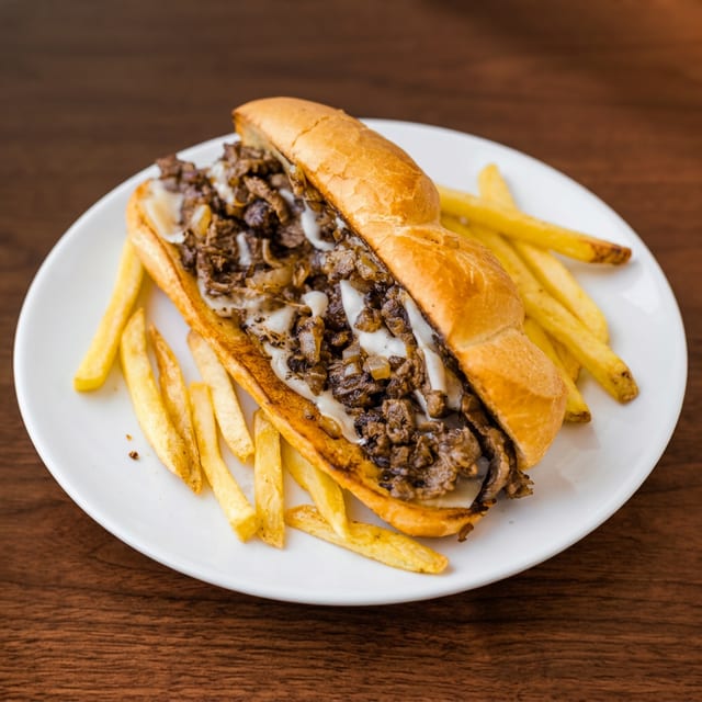 Monday Lunch Special - Cheesesteak.