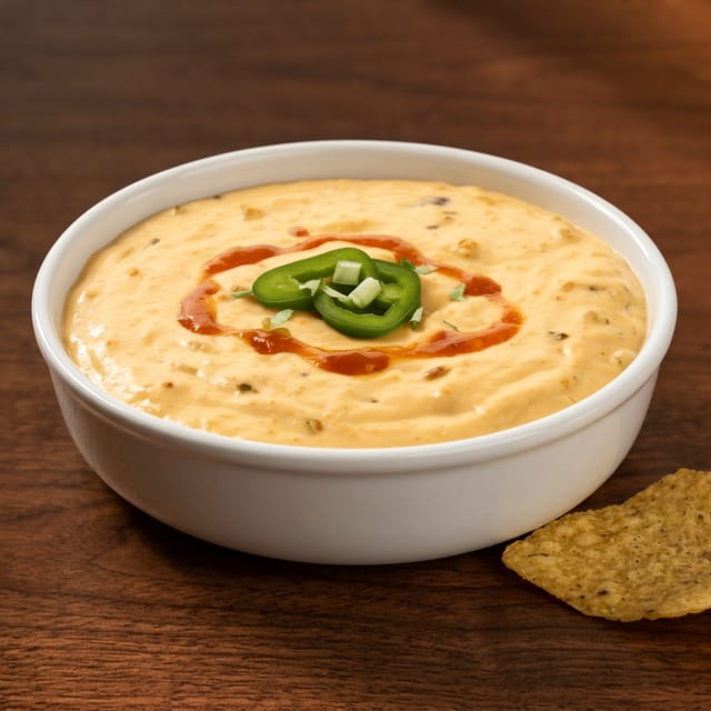 Queso Dip & Chips.