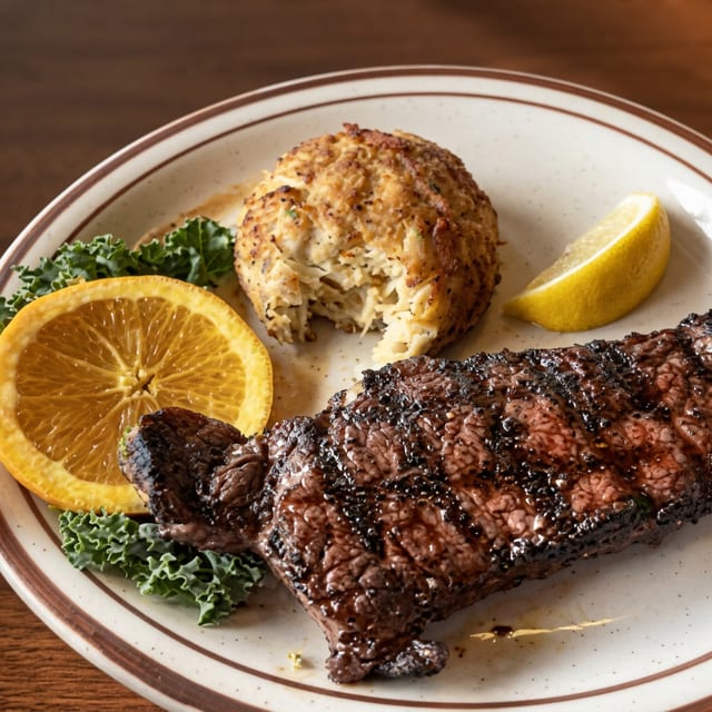 Saturday Dinner Special - Surf & Turf Combo.