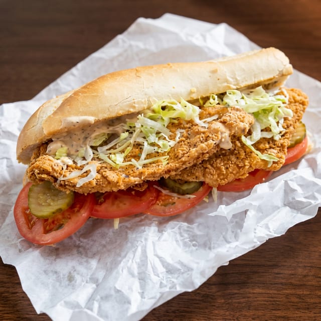 Thursday Lunch Special - Fried Fish Sandwich.