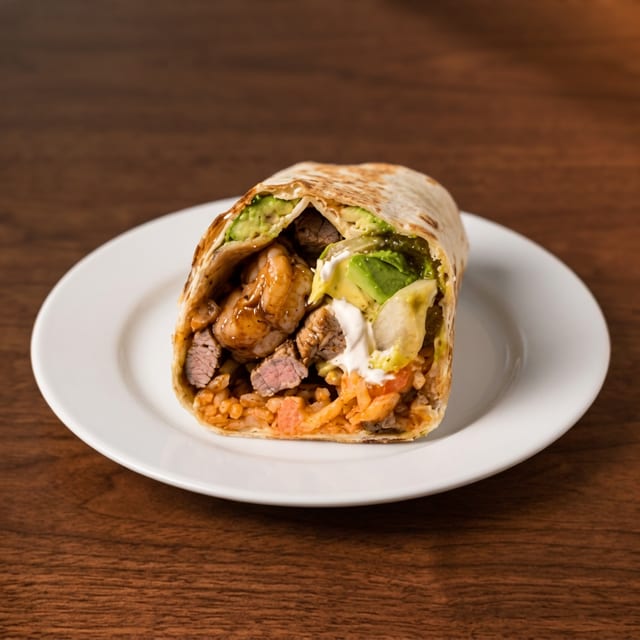 Surf & Turf Burrito.