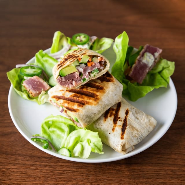 Spicy Tuna Wrap.