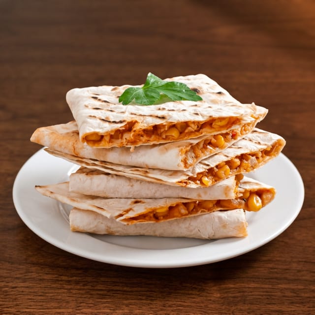 Kid's Cheese Quesadilla.