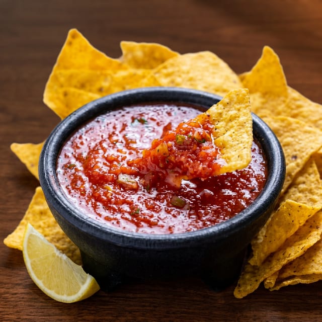 Salsa & Chips - TO GO (16oz).