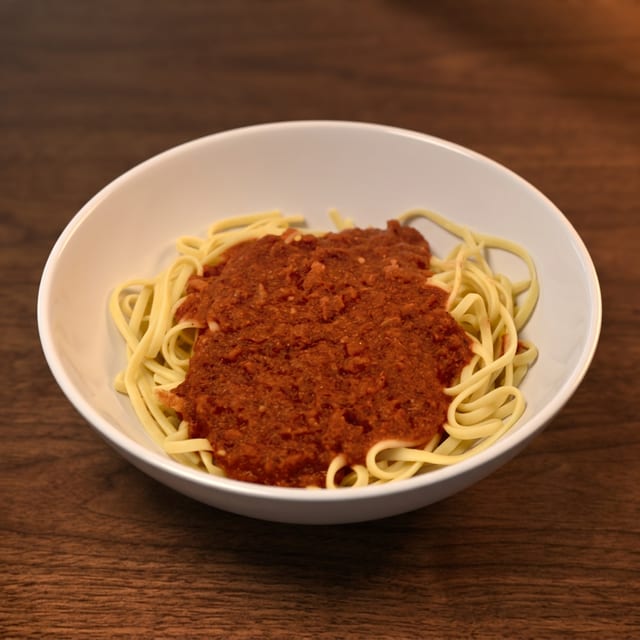 Kid's Noodles - Marinara Sauce.